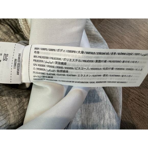 YPB neoKnit by Abercrombie & Fitch Jumpsuit Jogger Pant - Heather Gray Sz XL NWT - Picture 9 of 9